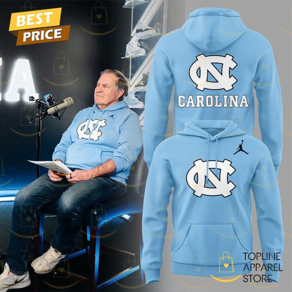 Coach Bill Belichick North Carolina Tar Heels Hoodie