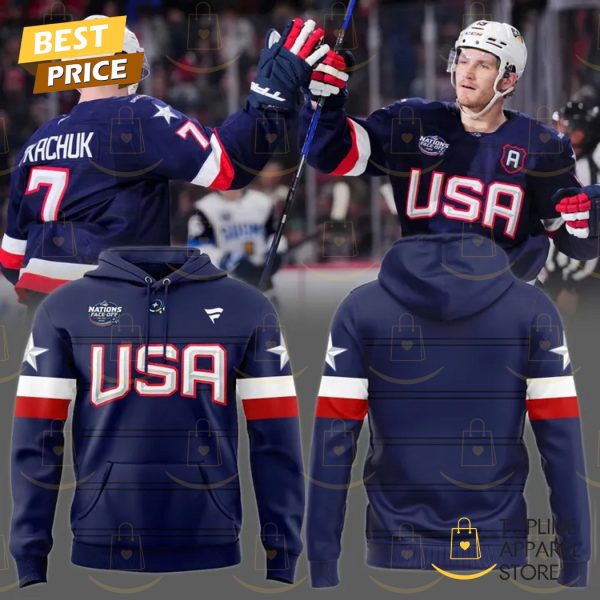 2025 USA Hockey Logo Design Hoodie