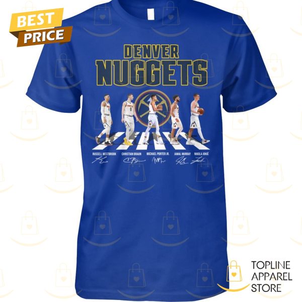 Denver Nuggest Basketball Signature Unisex T-Shirt