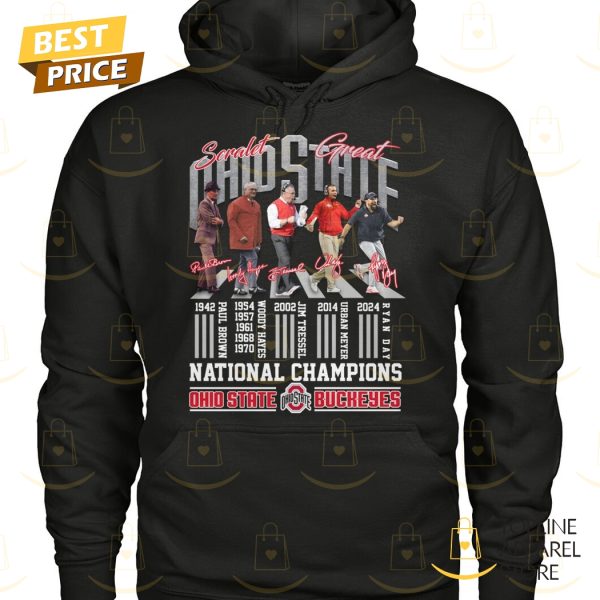 Ohio State Buckeyes National Champions Signature Unisex T-Shirt