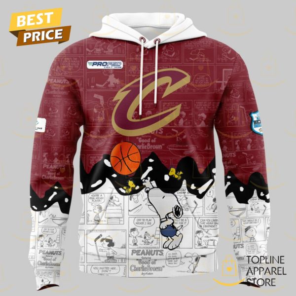 Cleveland Cavaliers x Peanuts 75th Anniversary Hoodie