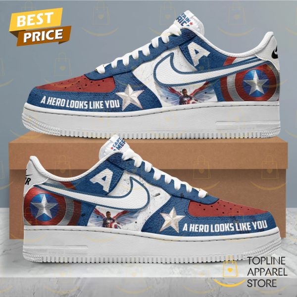 Captain America A Hero Looks Like You Air Force 1