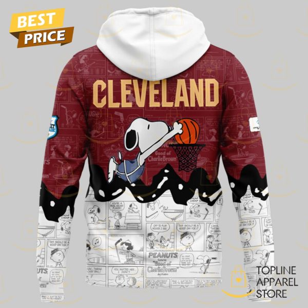 Cleveland Cavaliers x Peanuts 75th Anniversary Hoodie