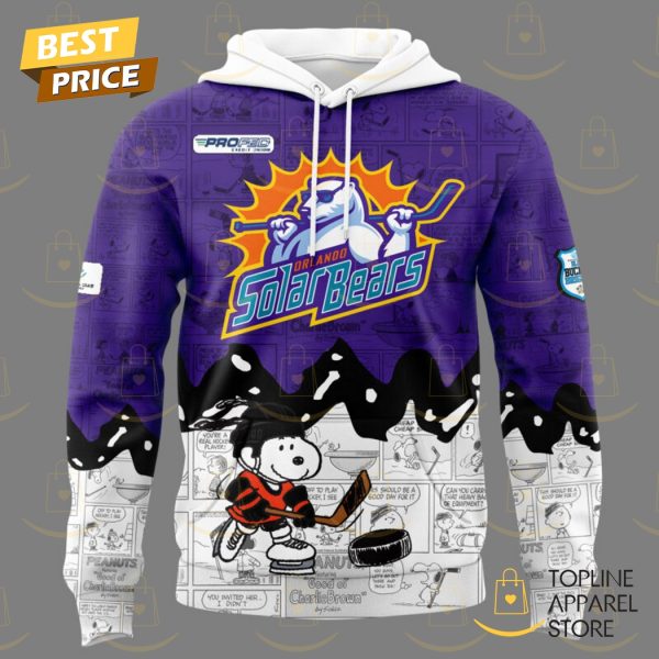 Orlando Solar Bears 75th Anniversary Of Peanuts Hoodie