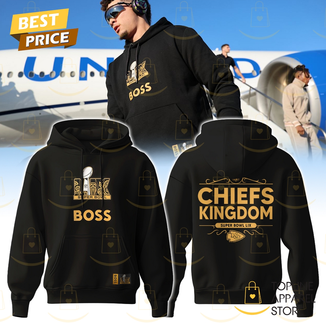 Kansas City Chiefs Super Bowl LIX Design Hoodie Kansas City Chiefs Super Bowl LIX Design Hoodie