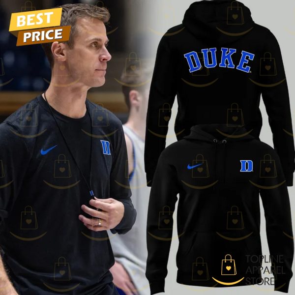 Coach Jon Scheyer Duke Blue Devils Hoodie