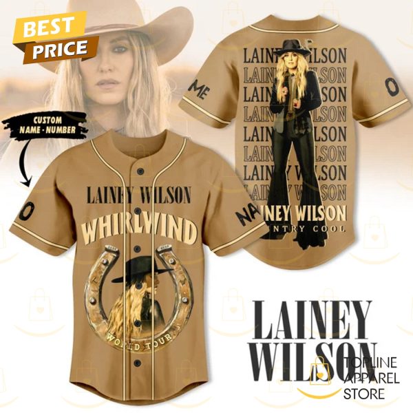 Lainey Wilson Whirlwind World Tour Baseball Jersey