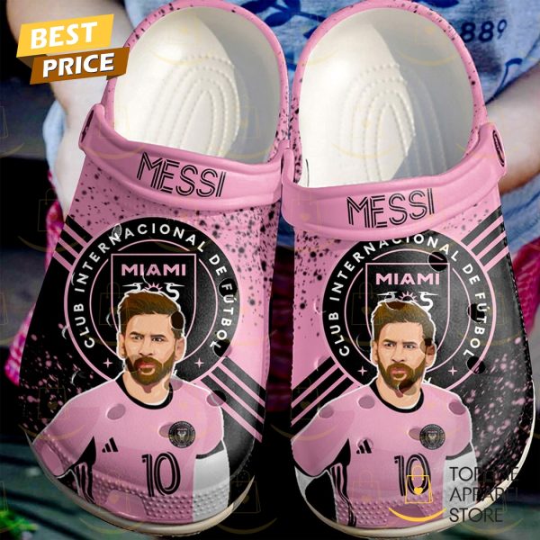 Lionel Messi Football Soccer Sport Crocs