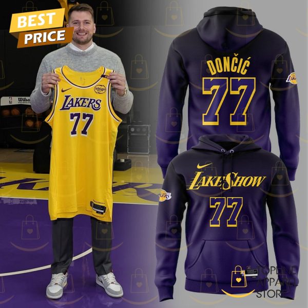 Luka Doncic Los Angeles Lakers Design Hoodie