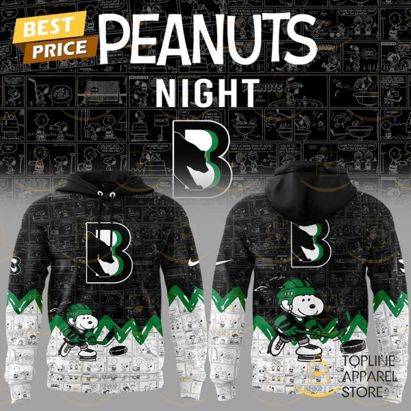 Binghamton Black Bears x Peanuts Night 75th Anniversary Hoodie