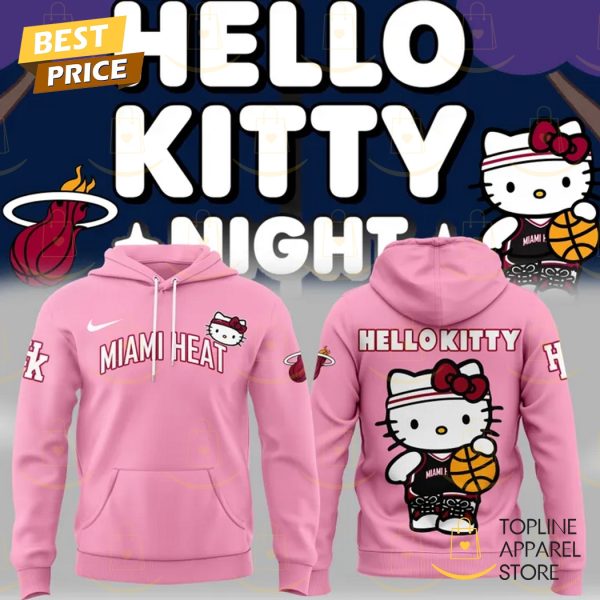 Miami Heat x Hello Kitty Hoodie – Pink