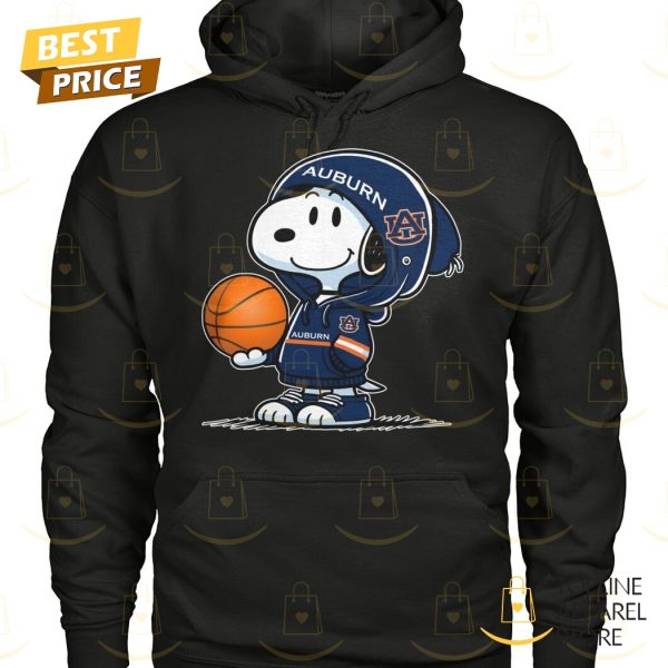 Auburn Tigers Basketball x Snoopy Unisex T-Shirt