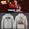 Nebraska Cornhuskers Thank You Coach John Cook Hoodie – Black