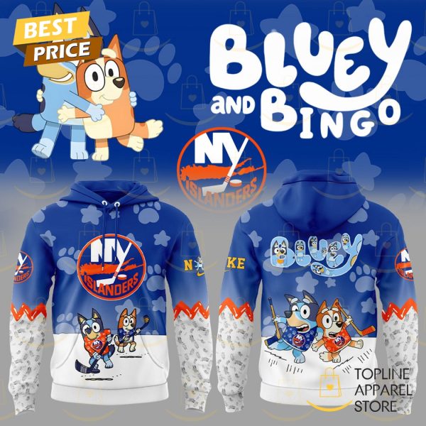 New York Islanders x Bluey And Bingo Hoodie