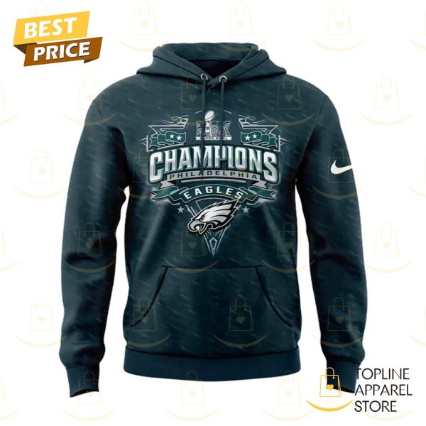 Super Bowl LIX Champions Philadelphia Eagles Hoodie