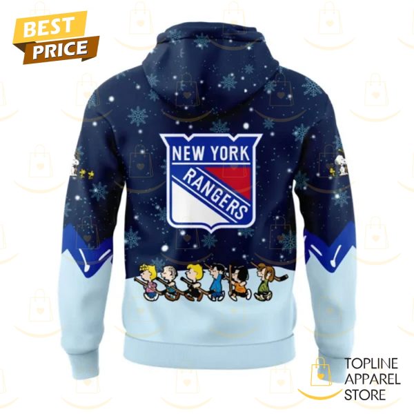 New York Rangers Peanuts & Snoopy Night Hoodie