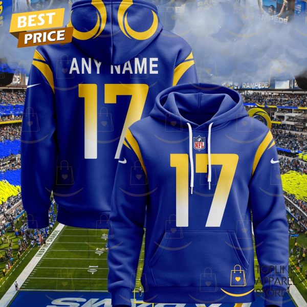 Personalized 2025 Los Angeles Rams Design Hoodie – Blue