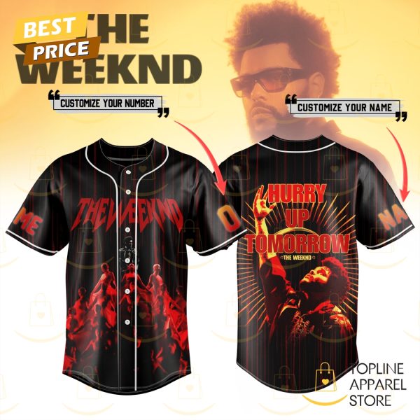 Personalized The Weeknd Hurry Up Tomorrow Baseball Jersey