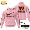 Personalized Washington Commanders – Redskins Just Hate Us Hoodie – Pink