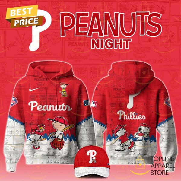 Philadelphia Phillies x Peanuts 75th Anniversary Hoodie