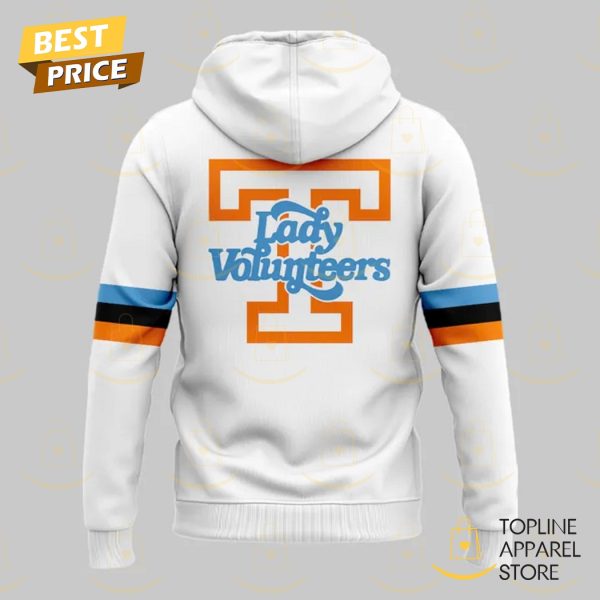 Tennessee Volunteers Lady Vols 2025 White Hoodie