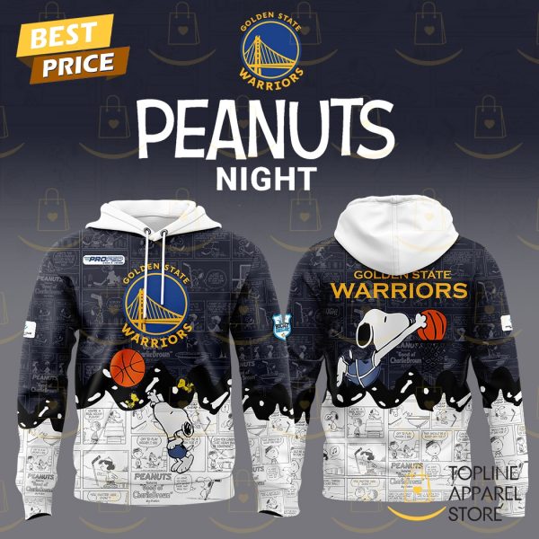 Golden State Warriors x Peanuts 75th Anniversary Hoodie