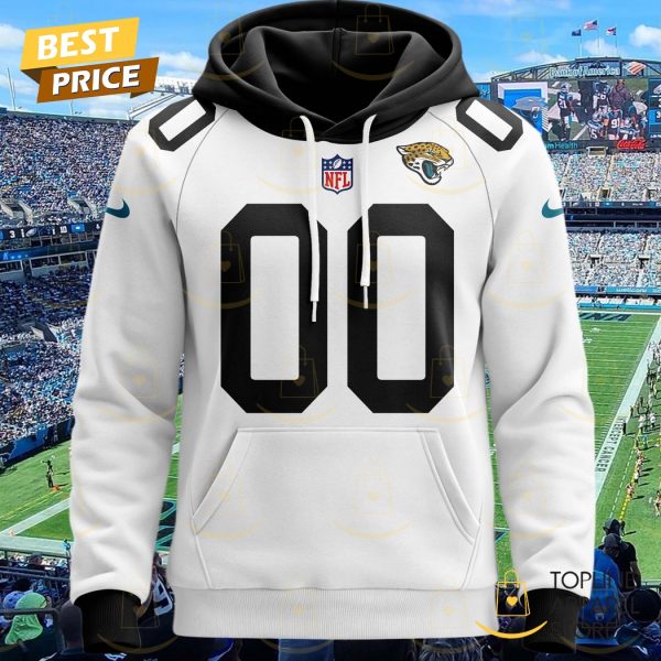 Personalized 2025 Jacksonville Jaguars Design Hoodie – White