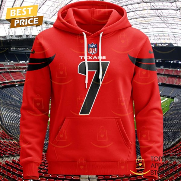 Personalized 2025 Houston Texans Design Hoodie – Red