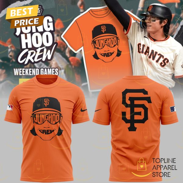 San Francisco Giants Jung Hoo Crew Weekend Games 3D T-Shirt