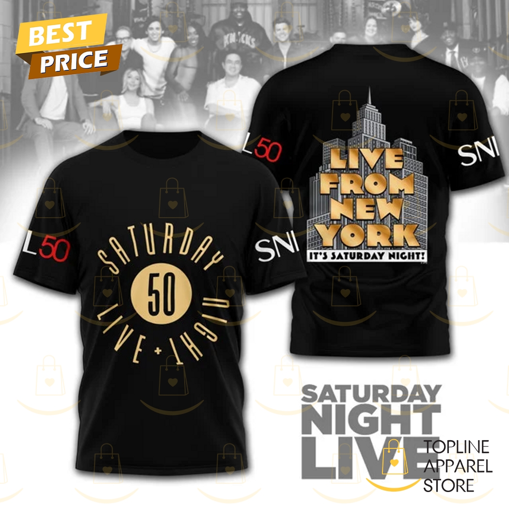 Saturday Night Live -Live From New York 3D T-Shirt Saturday Night Live -Live From New York 3D T-Shirt