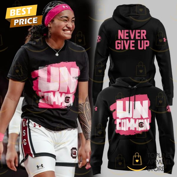 South Carolina Gamecocks Women Basketball Never Give Up Hoodie