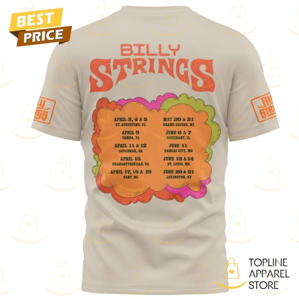 Billy Strings Spring Tour 2025 3D T-Shirt