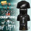 Super Bowl LIX Champions 2025 Philadelphia Eagles 3D T-Shirt