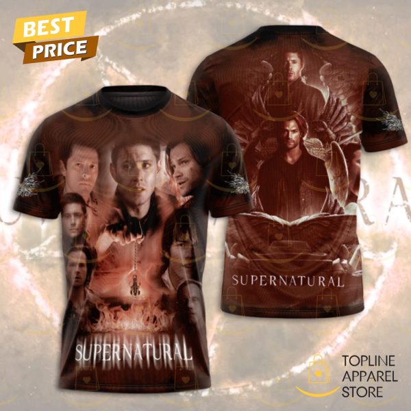 Supernatural 20 Years 2005-2025 3D T-Shirt