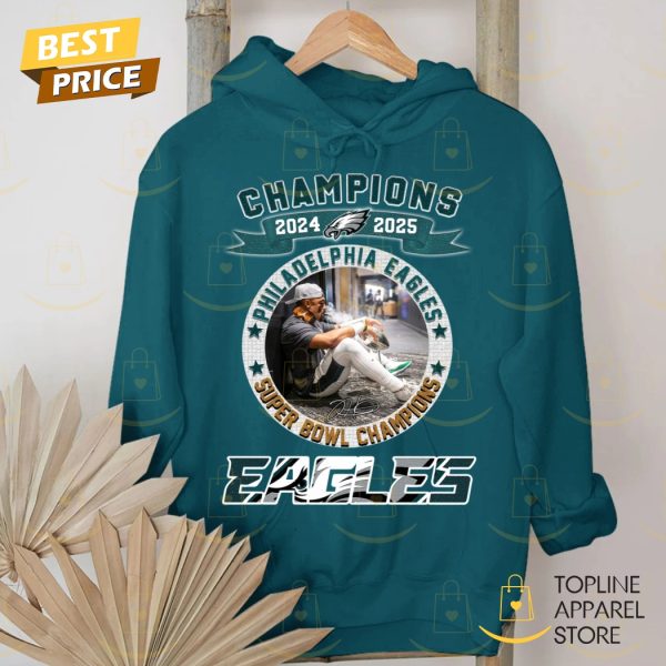 Philadelphia Eagles Champions 2024-2025 Jalen Hurts Signature Unisex T-Shirt