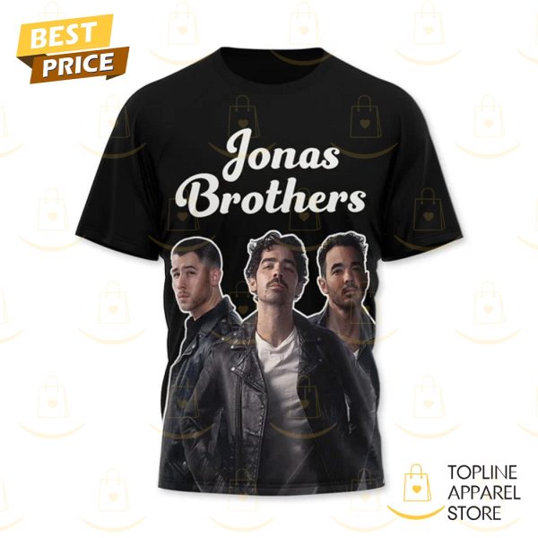 Jonas Brothers 20th Anniversary 2005-2025 Signature Thank You For The Memories 3D T-Shirt