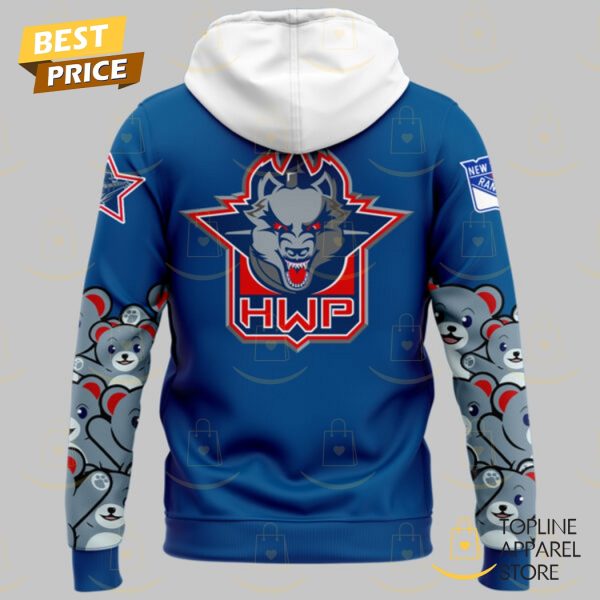 Hartford Wolf Pack x Emo Night 2025 Blue Hoodie