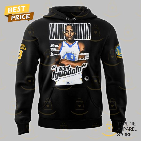 Andre Iguodala 9 Forever Golden State Warriors Hoodie