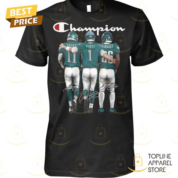 Philadelphia Eagles Champions Signature Unisex T-Shirt