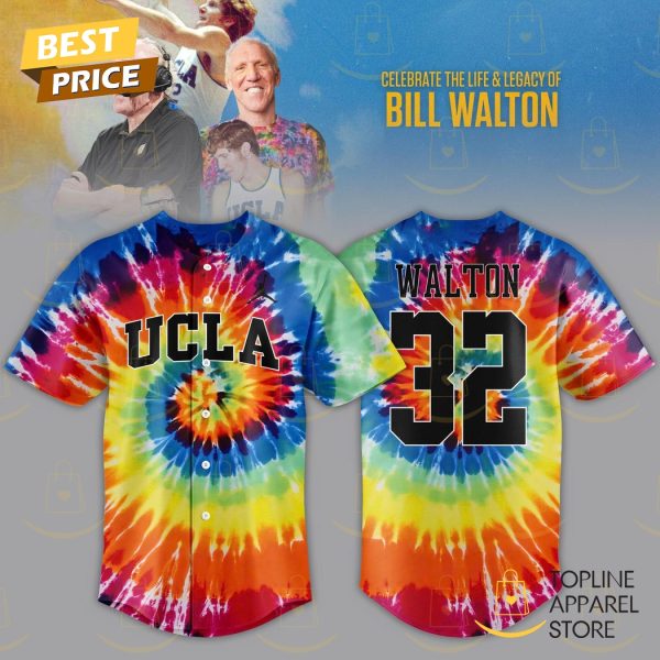 Ucla Honors The Late Bill Walton 32 Baseball Jersey