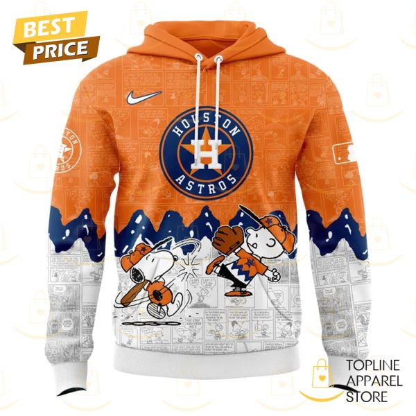 Houston Astros 75th Anniversary Of Peanuts Hoodie