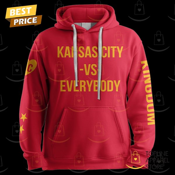 Kansas City Chiefs Vs Everybody Three Peat Hoodie