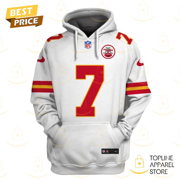 Harrison Butker Kansas City Chiefs Hoodie – White