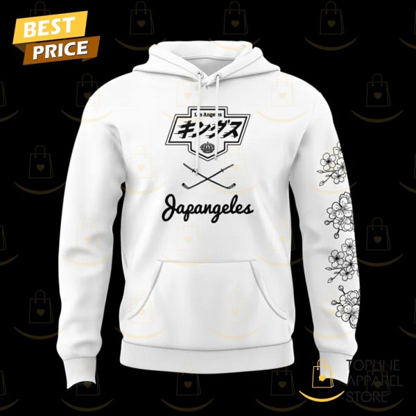 2025 Japangeles x Los Angeles Kings White Hoodie