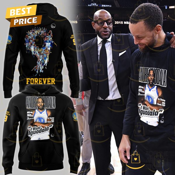 Andre Iguodala 9 Forever Golden State Warriors Hoodie