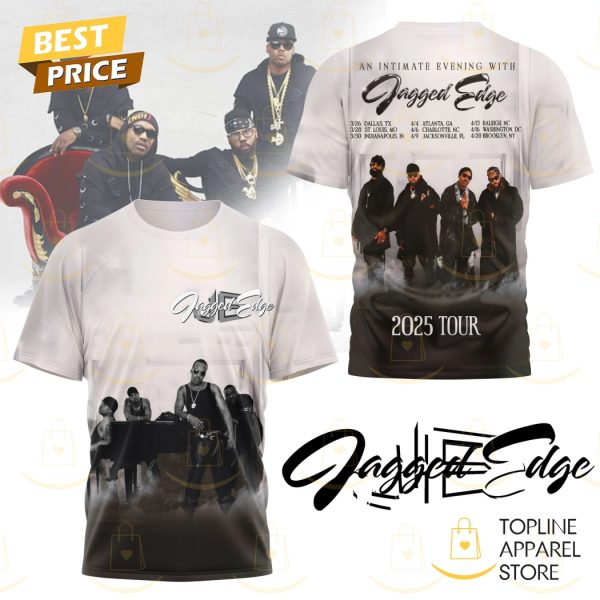 An Intimate Evening With Jagged Edge 2025 Tour 3D T-Shirt