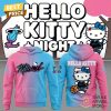 2025 Miami Heat Basketball  x Hello Kitty Night Hoodie – Pink