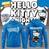 2025 Oklahoma City Thunder Basketball  x Hello Kitty Night Hoodie – Pink