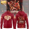 2025 USC Trojans Big Ten Champions Basketball Hoodie – Red