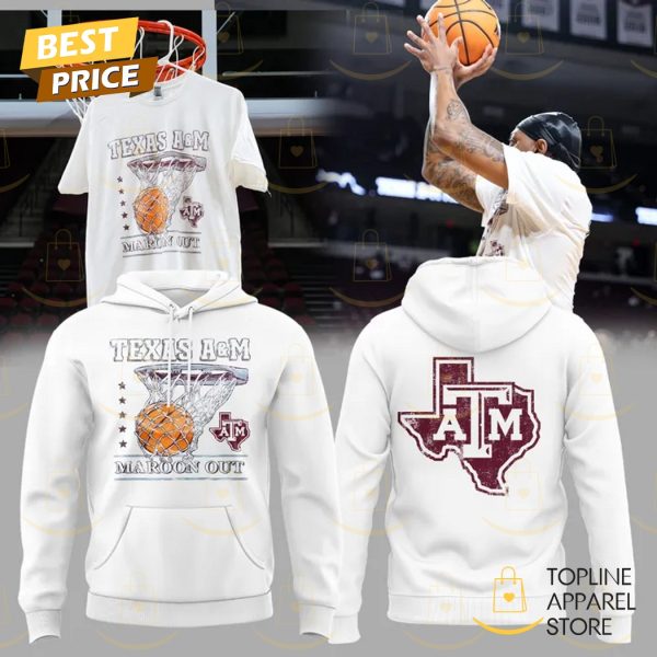 Texas A&M Aggies Basketball Maroon Out Hoodie